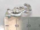   sterling silver will fit most bead bracelets hole approx 5 6mm please