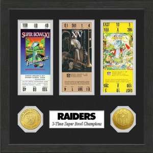   Raiders Super Bowl Champions Ticket Collection: Sports & Outdoors