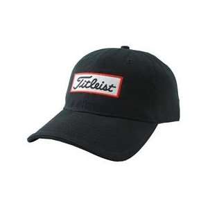  Titleist Personalized Woven Label Hat   2012   Black 