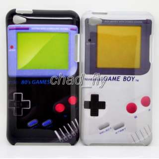 For Ipod touch 4th 4g White GameBoy Game Boy GBA Hard Case Cover Skin 
