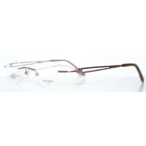   New Womens Rimless Titanium Optical Eyeglass Frame 