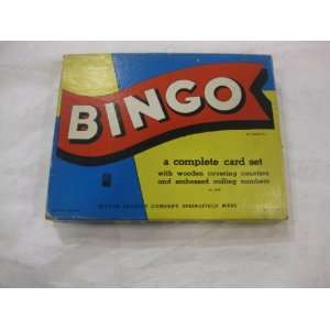  Bingo Classic Game 1939 Toys & Games
