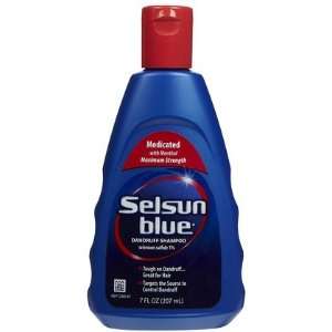 Selsun Blue Medicated Treatment Dandruff Shampoo, 7 oz (Quantity of 5)