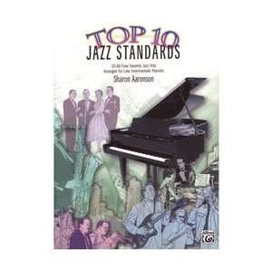  Alfred Top 10 Jazz Standards (Piano) Musical Instruments