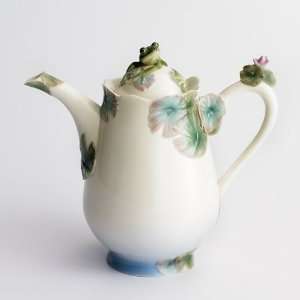   Frog Porcelain Teapot See Coupon for Low Price