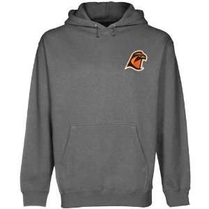 Bowling Green State Falcons Gunmetal Logo Applique Midweight Pullover 
