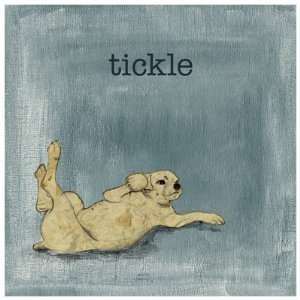  Tickle Dog Days series Gallery Wrapped Canvas: Everything 