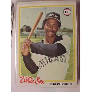  1978 Topps #628 Ralph Garr [Misc.]