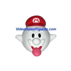  Super Mario Galaxy Wii Figure Keychain   Boo Mario Toys & Games