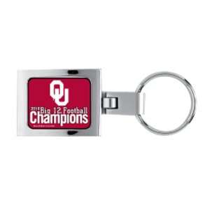   NCAA Oklahoma Sooners 2010 Big 12 Champions Domed Keychain  Sports
