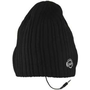  Thrasher Earphone Beanie   Black 