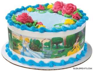 Disney Princess Cake Strips per Sheet Edible Image  