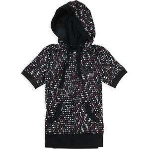  Fox Racing Womens Scatter Brainz SS Zip Up Hoody   Medium 