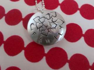 Custom Personalized Silver LOCKET Family Mom Necklace  