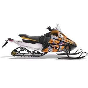   Cat F Series Snowmobile Sled Graphic Kit: Tbomber   O Automotive