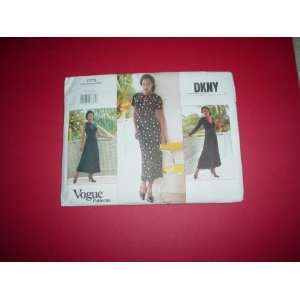   Pattern #1773 Misses Dress, Size 14, 16, 18 by DKNY 