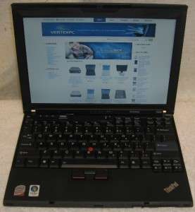 IBM Lenovo Thinkpad X200 Laptop Notebook Dual Core 2 DUO 2.26GHz 2GB 