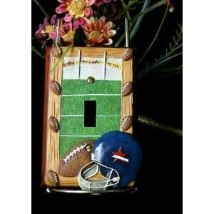  LIGHT SWITCH COVER   FOOTBALL
