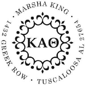  Kappa Alpha Theta 06 Sorority Snap Stamp: Home & Kitchen