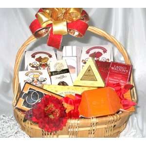 Sunshine Gourmet Gift Basket Filled with All Gourmet Sweets:  