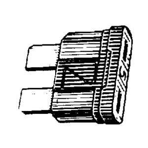  5 ATC/ATO Fuses   3 Amp Violet Automotive