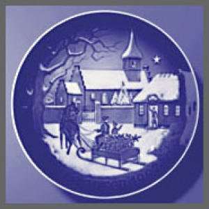 New in Box    1992 Bing & Grondahl Christmas Plate    The Pastors 