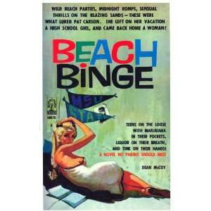  Beach Binge Movie Poster (11 x 17 Inches   28cm x 44cm 