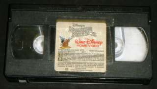 BEDKNOBS AND BROOMSTICKS, Walt Disney 1997 VHS   Award!  