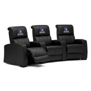   Duke Blue Devils Leather Theater Seating/Chair 4Pc: Sports & Outdoors