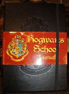 Wizarding World of Harry Potter Black Hogwarts Journal  
