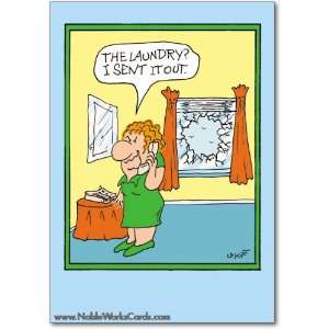  Funny Birthday Card Sent Out Laundry Humor Greeting Joe 