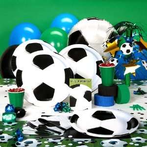   BuySeasons Soccer Fan Birthday Deluxe Party Kit 204811 Toys & Games
