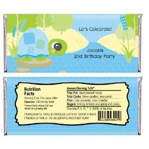   Turtle   Personalized Candy Bar Wrapper Birthday Party Favors: Baby