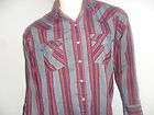 vtg ely plains western shirt pearl snap 70s 80 s
