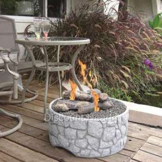 24 x 12 Revaire Shown with lava rock medium & Gas Logs