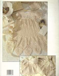 Leisure Arts Christening Collection Crochet Book  