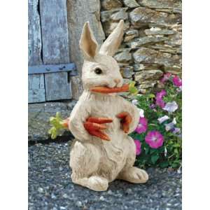    Carotene the Bunny Rabbit Garden Statue: Patio, Lawn & Garden