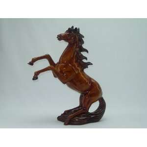  Statue Standing Horse Collectible Animal Figurine plastic 