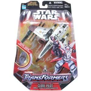   STARFIGHTER 2006 Star Wars Transformers Action Figure: Toys & Games