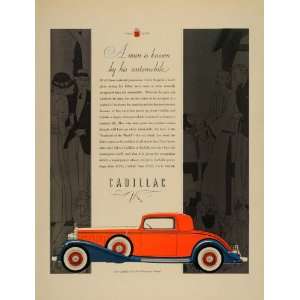   LaSalle V8 Coupe Motor Car   Original Print Ad