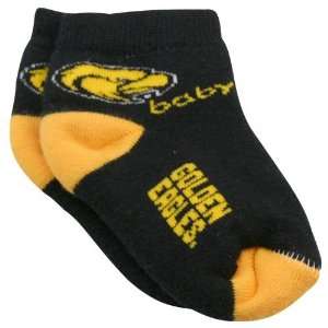   Eagles Infant Black Gold Team Logo Bootie Socks: Sports & Outdoors