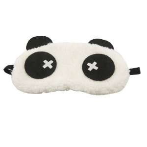   White Black Panda Design Sleeping Eye Mask Cover Eyeshade: Beauty