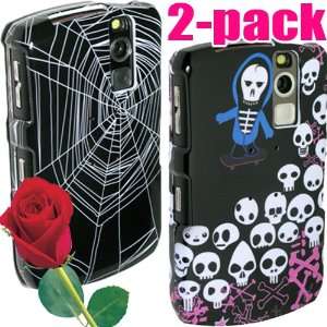  Two Hard Case Cell Phone Protector Phone Accessory For BLACKBERRY 