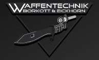 Waffentechnik Borkott & Eickhorn Knives Bayonet with Scabbard Germany 