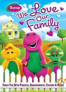 Barney We Love Our Family DVD, 2009  
