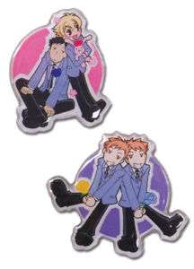 Pins Set OURAN HIGH SCHOOL HOST CLUB NEW Anime   Groups  