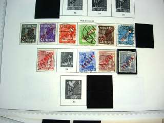 GERMANY, BERLIN, Stamps hinged/mounted on Minkus pages 