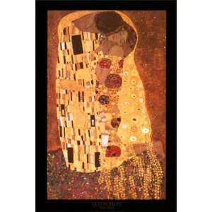  Gustav Klimt   The Kiss Canvas: Home & Kitchen
