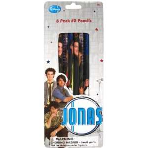  The Jonas Brothers 6 Pack Wood Pencils Case Pack 48 
