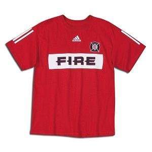 Chicago Fire Blanco MLS 08 Soccer T Shirt:  Sports 